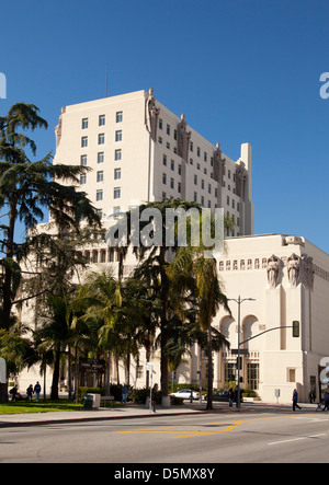 Das Park Plaza Hotel in Los Angeles, CA, 2013. Stockfoto