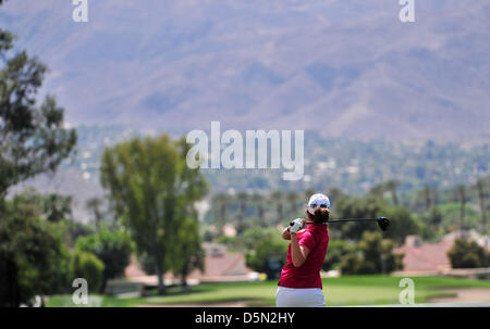 4. April 2013: Georgia Halle während der ersten Runde der Kraft Nabisco Championship im Mission Hills Country Club in Rancho Mirage, Kalifornien John Green/CSM Stockfoto