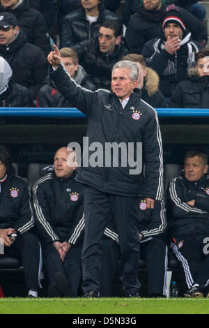 Jupp Heynckes (Bayern), 2. April 2013 - Fußball / Fußball: UEFA Champions League-Viertelfinale 1. Bein match zwischen FC Bayern München 2-0 Juventus in Allianz Arena in München. (Foto von Maurizio Borsari/AFLO) Stockfoto