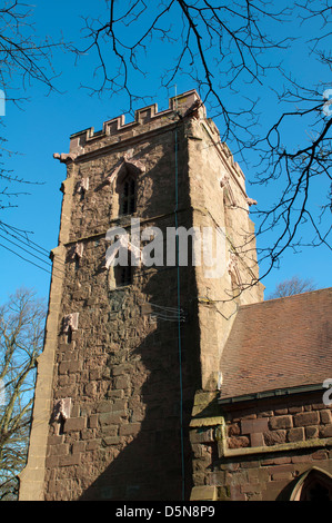 Pfarrkirche St. Giles, Sheldon, Birmingham, West Midlands, England, UK Stockfoto