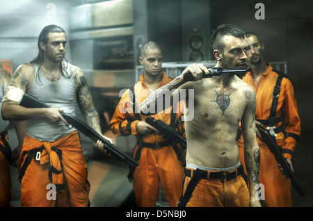 AUSSPERRUNG 2012 Europa Corp Film mit Joseph Gilgun als Hydell Stockfoto