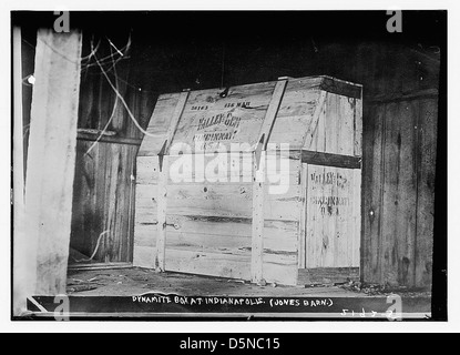 Dynamit-Box in Indianapolis (Jones Scheune) (LOC) Stockfoto