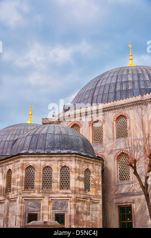 Die Ayasofya Muzesi Gräber der Sultane und Prinzen in der Hagia Sophia Mosque in Istanbul, Türkei. Stockfoto