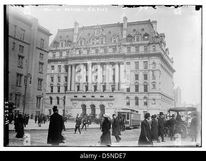 Hall of Records, N.Y.C (LOC) Stockfoto