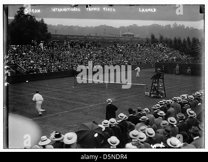 Internationalen Tennis, Dixon, Larned (LOC) Stockfoto