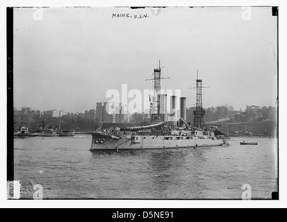 MAINE U.S.N. (LOC) Stockfoto