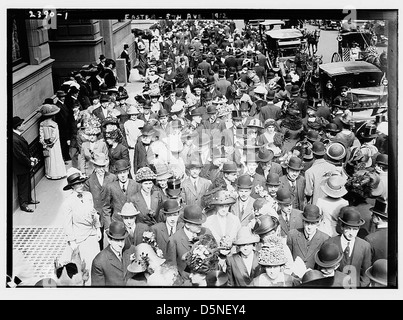 Ostern - 5th Ave. 1912 (LOC) Stockfoto