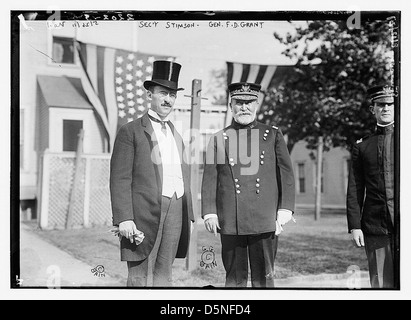 Sec'y Stimson, gen F.D Grant (LOC) Stockfoto