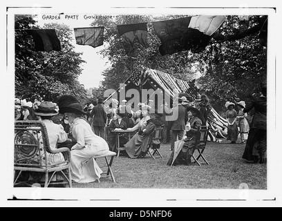 Gartenparty, Governors Island (LOC) Stockfoto