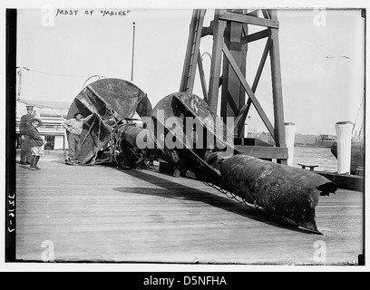 Mast von Maine (LOC) Stockfoto