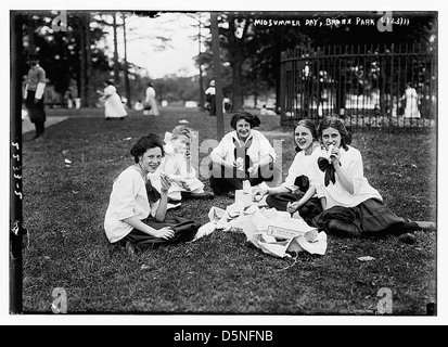 Mittsommertag, Bronx Park (LOC) Stockfoto