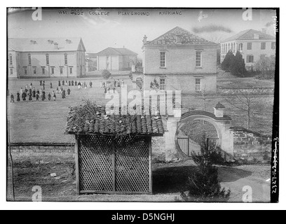 WM. Nast College Spielplatz - Kiukiang (LOC) Stockfoto