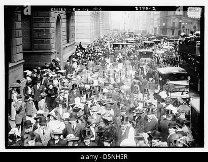 Ostern - 5th Ave. 1912 (LOC) Stockfoto