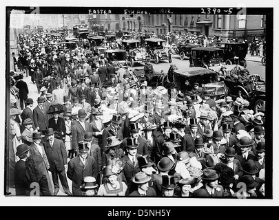 Ostern - 5th Ave. 1912 (LOC) Stockfoto