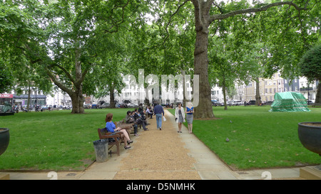 Berkeley Square Gardens in Westminster, London, UK. Stockfoto
