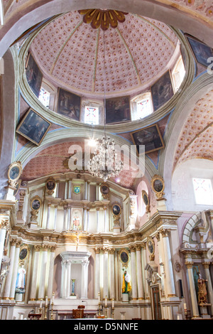 Das Oratorium von San Felipe Neri wurde 1735 gegründet und befindet sich in San Miguel de Allende, Guanajuato, Mexiko Stockfoto