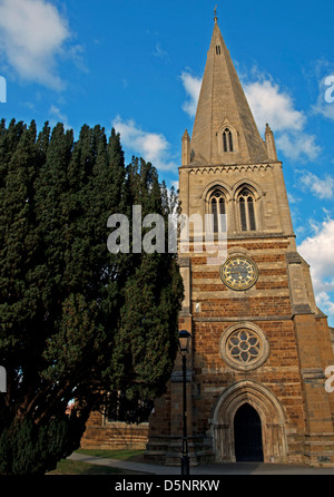 Allerheiligen Kirche, Wellingborough, Northamptonshire, England, Vereinigtes Königreich Stockfoto