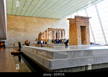 Der Tempel von Dendur, Römerzeit, ca 15 b c, ägyptisch, Stockfoto