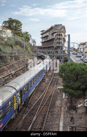 Cerbere, Languedoc-Roussillon, Frankreich. Stockfoto