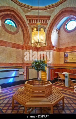 Der Hammam Teil des türkischen Bades in The Royal Pump Rooms & Bäder The Parade Leamington Spa Warwickshire UK Stockfoto