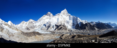 Everest reichen von Kala Pattar, Nepal Stockfoto