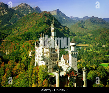 DE - Bayern: Schloss Neuschwanstein Stockfoto