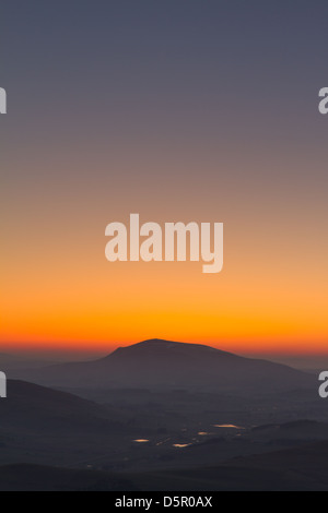 Tinto Hill bei Dämmerung, South Lanarkshire, Schottland Stockfoto