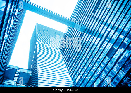 modernes Businesscenter in Hong Kong Stockfoto