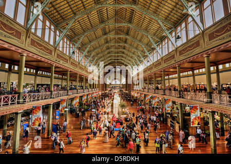 Melbournes majestätische Royal Exhibition Building. Stockfoto