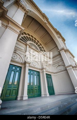 Melbournes majestätische Royal Exhibition Building. Stockfoto