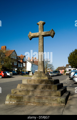 City Cross, Llandaff Kathedrale, Llandaff, Cardiff, Wales, UK. Stockfoto