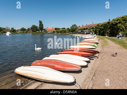 Thorpeness Meare in Suffolk, England, Vereinigtes Königreich Stockfoto