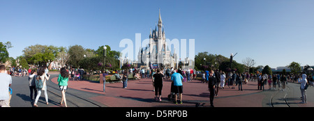 Cinderella Schloss, Magic Kingdom, Disneyworld Stockfoto