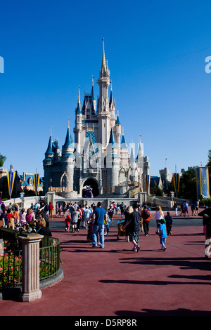 Cinderella Schloss, Magic Kingdom, Disneyworld Stockfoto