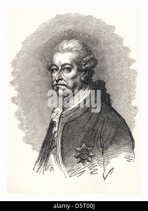 Prinz Charles Edward Stuart (31. Dezember 1720 – 31. Januar 1788) bekannt als "Bonnie Prince Charlie" Stockfoto