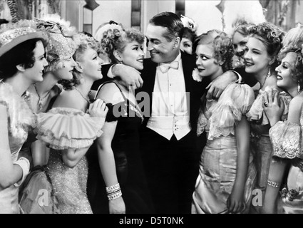 MAURICE CHEVALIER DIE LUSTIGE WITWE (1934) Stockfoto