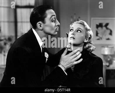 MISCHA AUER, MADELEINE CARROLL, ES IST GANZ IHNEN, 1937 Stockfoto