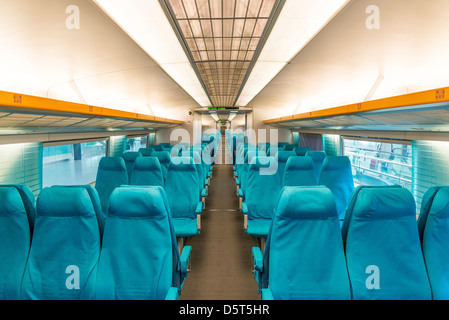 Maglev Zug Interieur in shanghai china Stockfoto