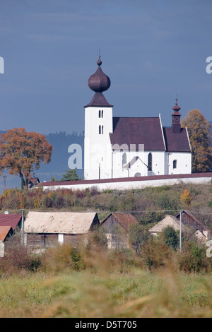 Kirche des Heiligen Geistes bei Zehra, Slovakia. SV. Duch. Stockfoto