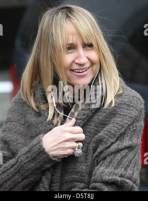 Carol McGiffin im ITV Studios London, England - 22.02.12 Stockfoto