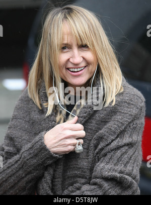 Carol McGiffin im ITV Studios London, England - 22.02.12 Stockfoto