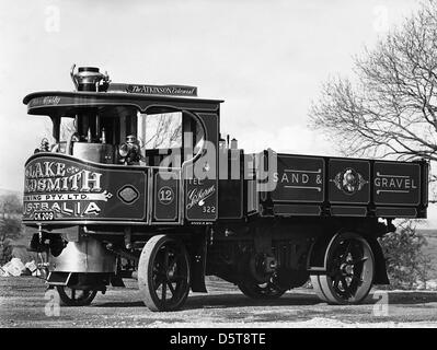 Atkinson Steam wagon 20er Jahre Stockfoto