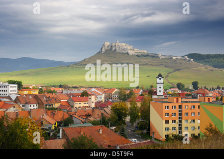 SPIs Schloss und Spisske Podhradie, Slowakei Stockfoto