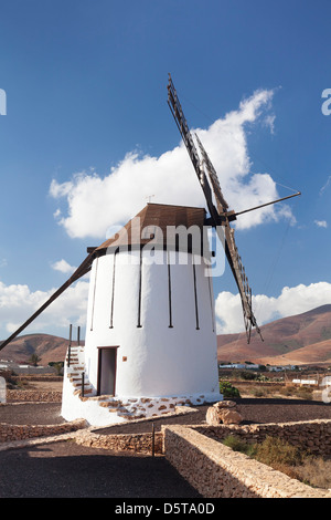 Mühle Museum Centro de Interpretacion de Los Molinos in Tiscamanita, Fuerteventura, Kanarische Inseln, Spanien Stockfoto