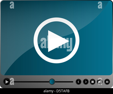 Video Film-Media-player Stockfoto