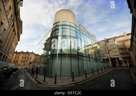 Gesamtansicht der Bath Thermae Spa in Bath, Somerset UK Stockfoto