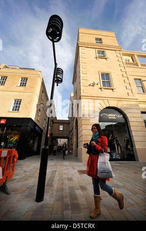 Gesamtansicht der Southgate-Einkaufszentrums in Bath Somerset UK Stockfoto