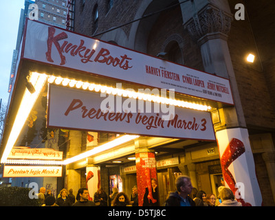 Al Hirschfeld Theater am Broadway Stockfoto