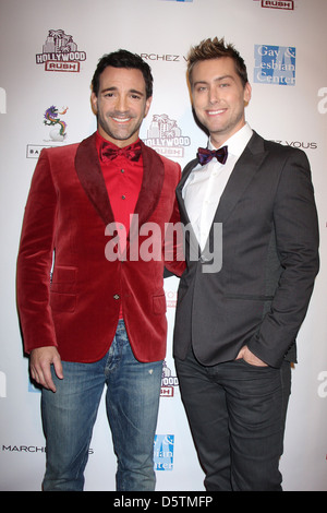 George Kotsiopoulos statt Lance Bass 2nd Annual Hollywood Rush profitieren die Baby Dragon Fund am Wilshire Ebell Theater Stockfoto