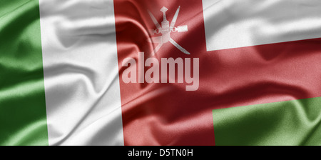 Italien und Oman Stockfoto